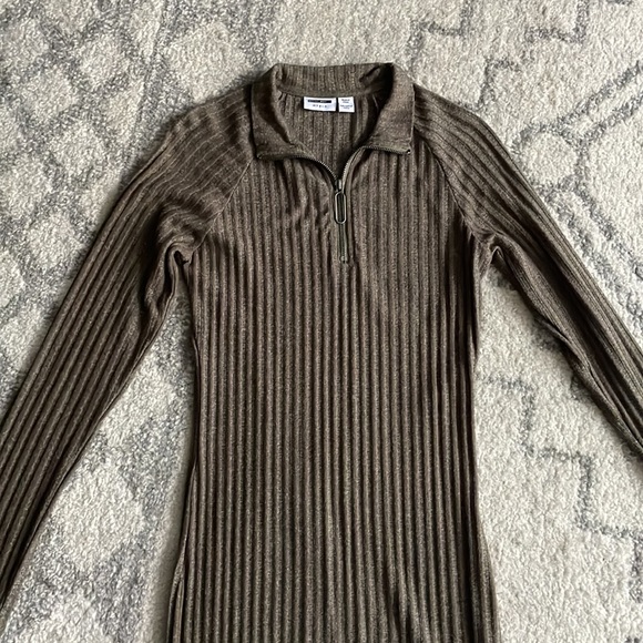 Noisy May Ribbed Mini Sweater Dress - Picture 5 of 7